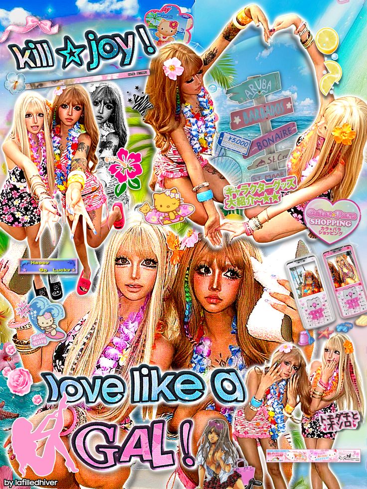 Gyaru magazine cover